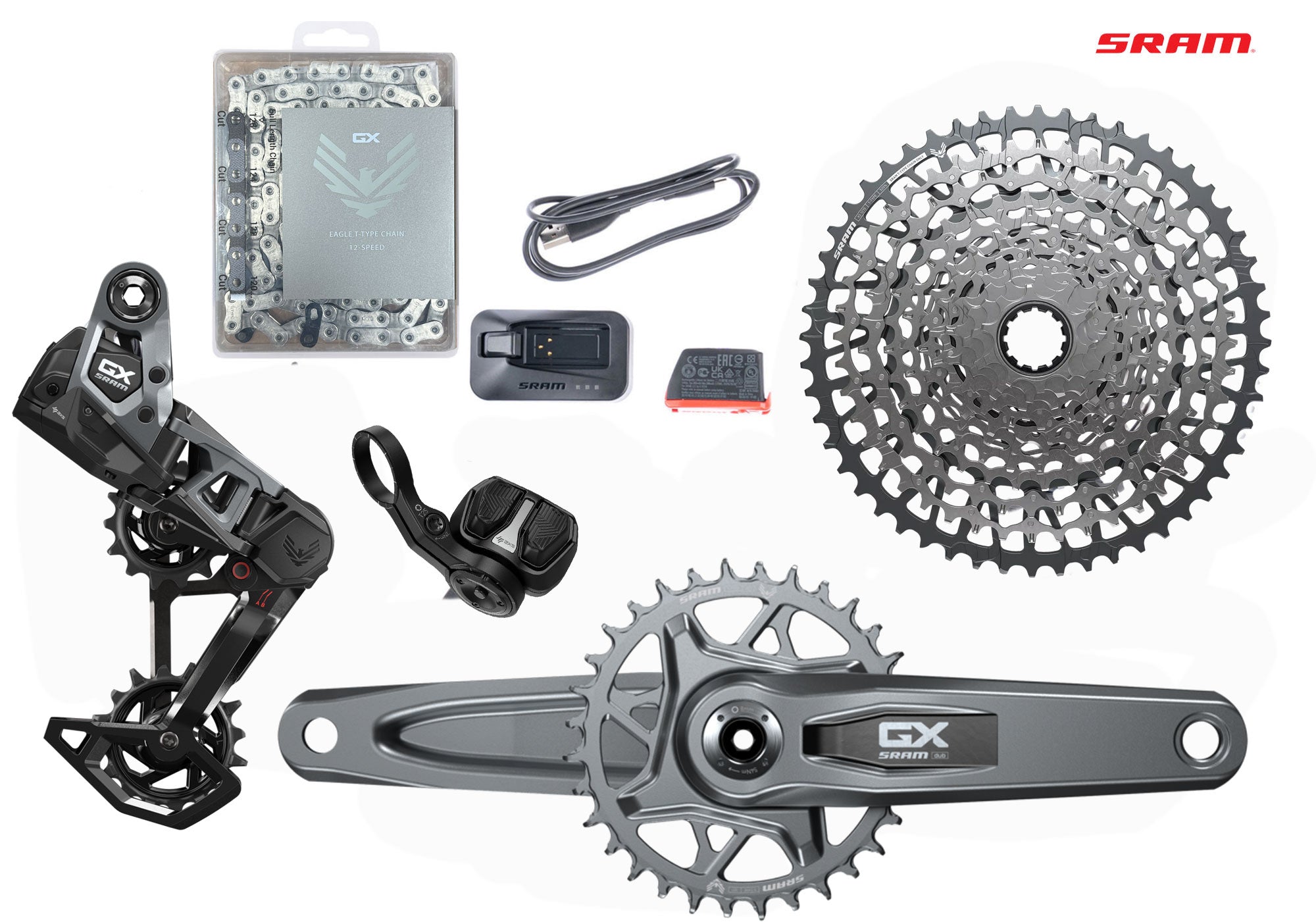 Sram GX AXS Eagle Transmission Schaltgruppen Set