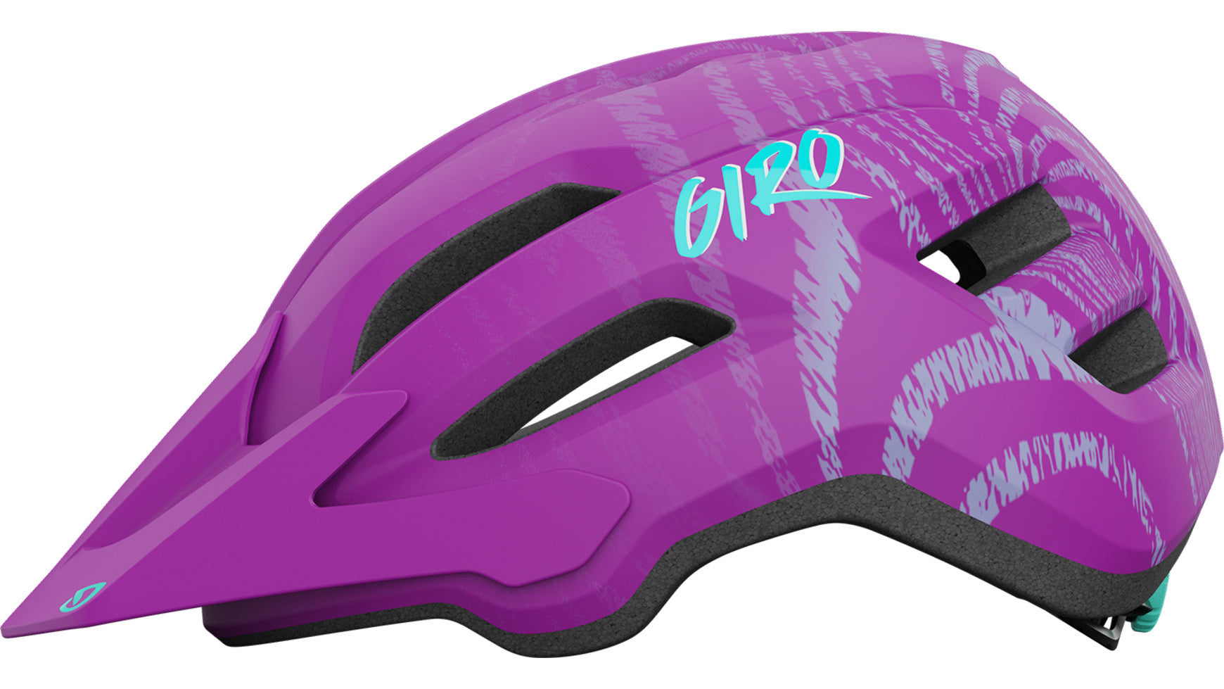 GIRO FIXTURE II  Youth Fahrradhelm matte purple ripple