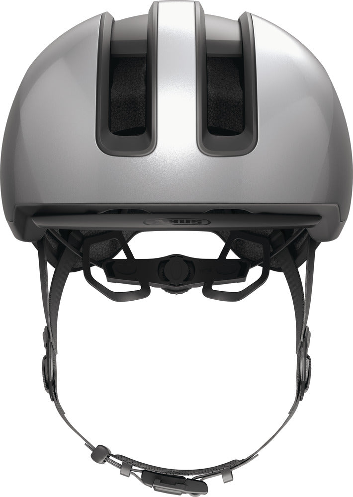 ABUS Hud-Y Ace - Fahrradhelm gleam silver