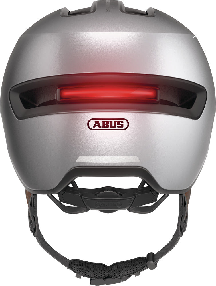 ABUS Hud-Y Ace - Fahrradhelm gleam silver