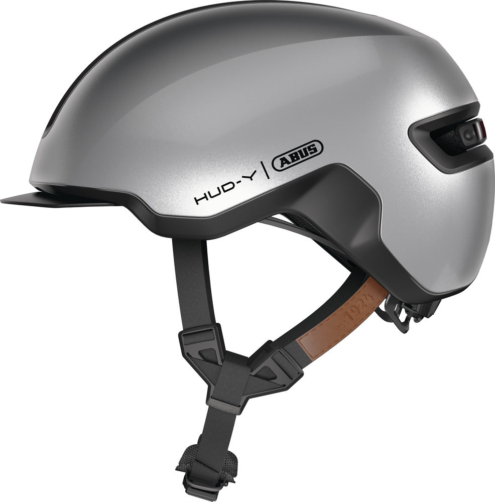 ABUS Hud-Y Ace - Fahrradhelm gleam silver