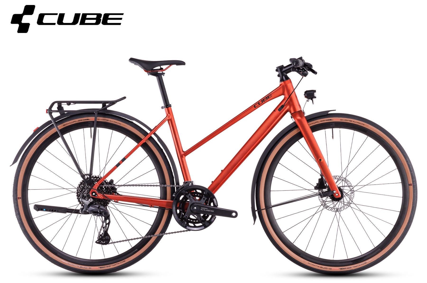 Cube Nulane Pro FE fireorange´n´black trapeze