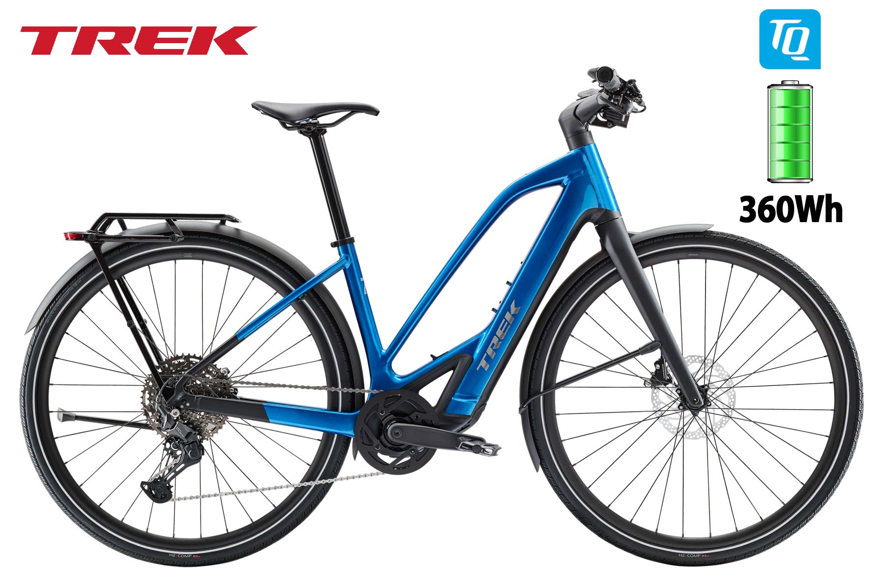 Trek FX+ 7 Midstep Alpine Blue Gloss