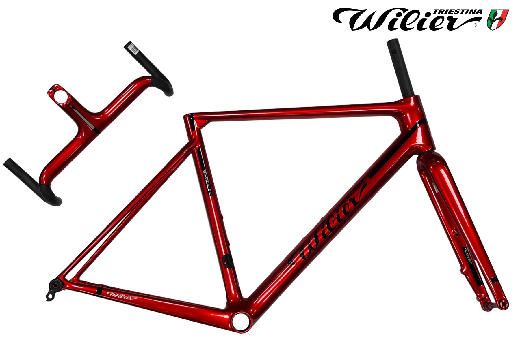 Wilier Verticale SLR Frame Set velvet red glossy