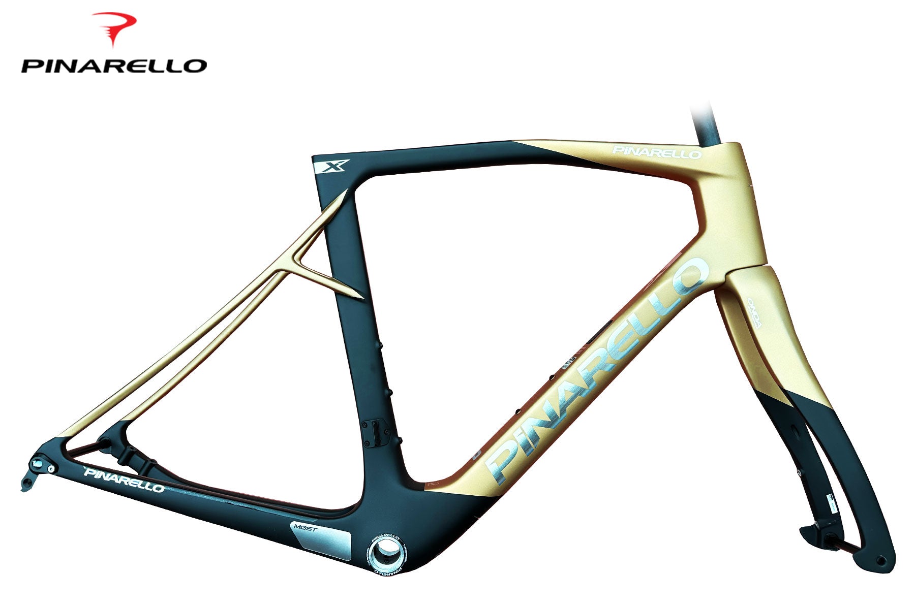 Pinarello X9  Framekit  Disc CE330 gold