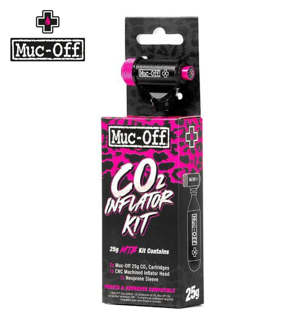 Muc-Off MTB Inflator Kit Co2 Minipumpe