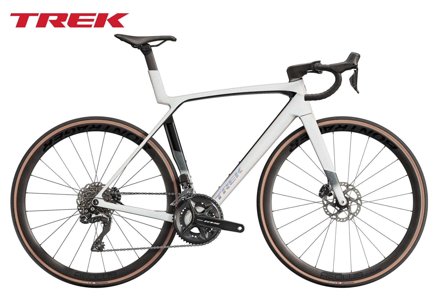 Trek Madone SL 6 Gen 8 white prismatic