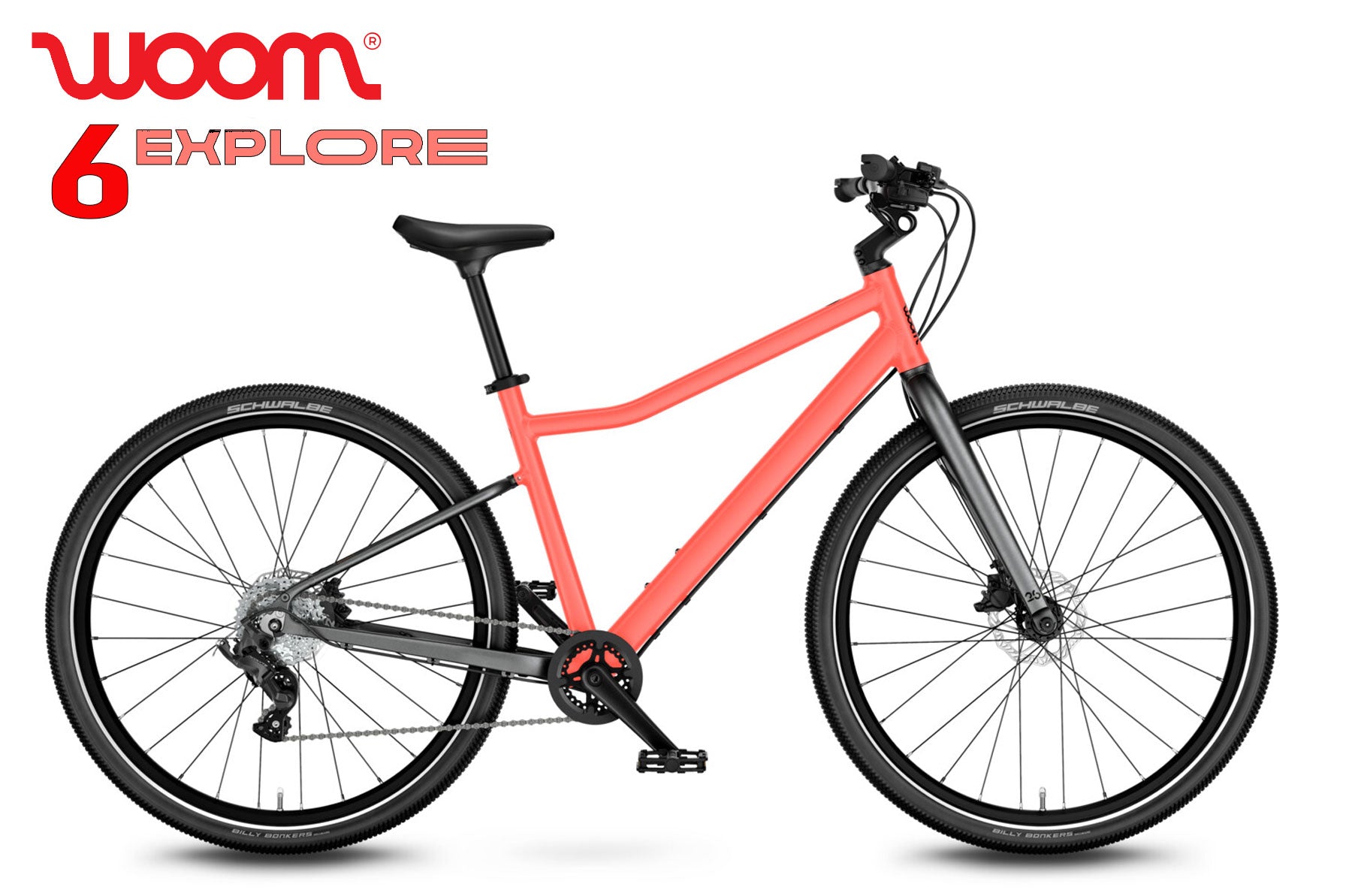 WOOM® Explore 6 neon coral