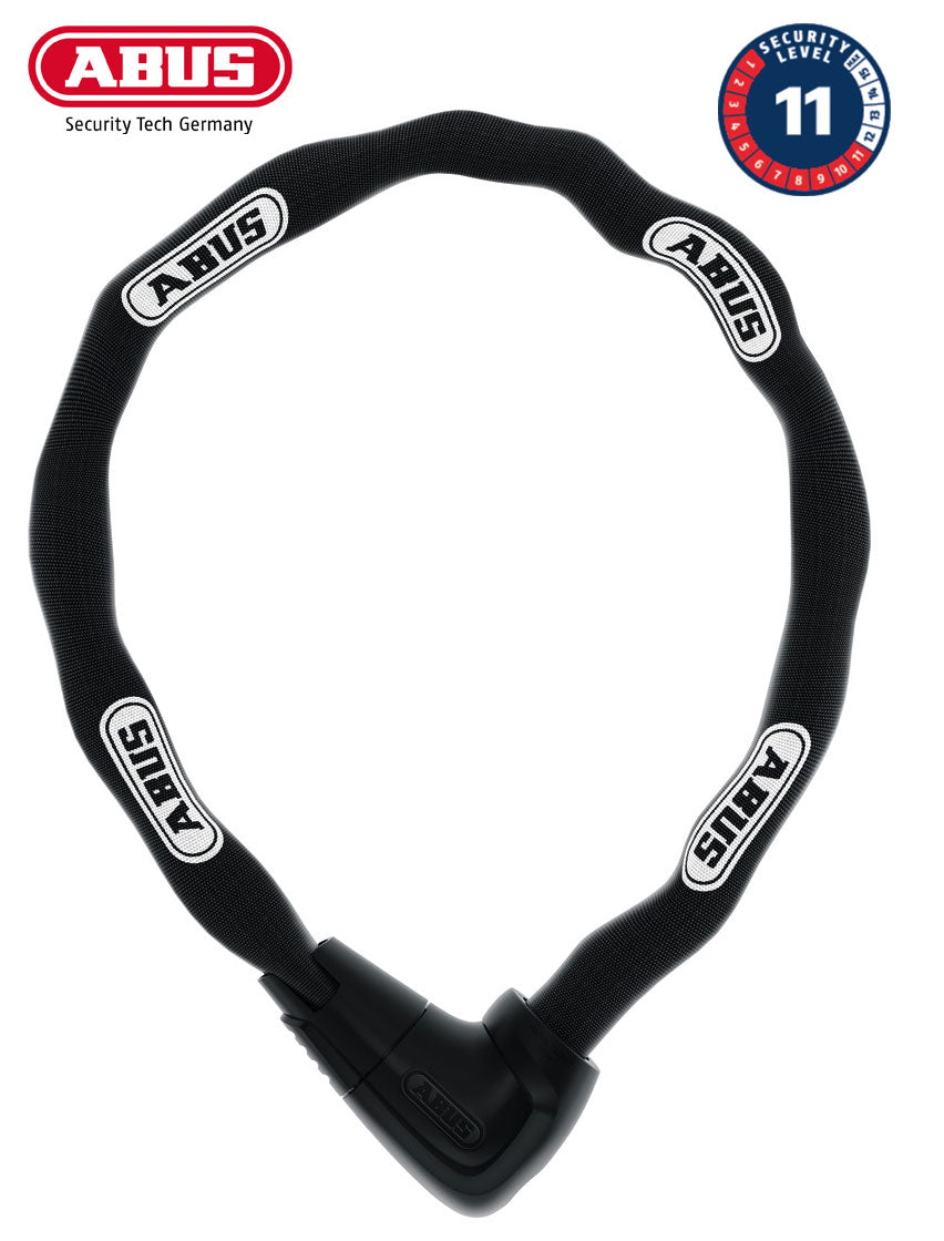 ABUS Kettenschlosses Steel-O-Chain™ XPlus™ 9808K/110 black - Premium Bikeshop